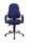 Topstar Bürostuhl Support® P Deluxe, 8179AG26 Stoff blau, Gestell chrom