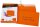 ELCO Briefumschläge Color DIN C6 ohne Fenster orange haftklebend 25 St.