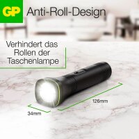 GP C105 LED Taschenlampe schwarz, 1 St.