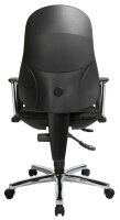 Topstar Bürostuhl Support® P Deluxe, 8179AG22 Stoff anthrazit, Gestell chrom