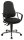 Topstar Bürostuhl Support® P Deluxe, 8179AG22 Stoff anthrazit, Gestell chrom