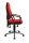 Topstar Bürostuhl Support® P Deluxe, 8179AG21 Stoff rot, Gestell chrom