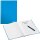 LEITZ Notizbuch WOW DIN A4 kariert, blau-metallic Hardcover 160 Seiten