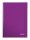 LEITZ Notizbuch WOW DIN A4 kariert, lila Hardcover 160 Seiten