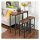 VASAGLE Bistrotisch rechteckig Spanplatte braun 100,0 x 40,0 x 90,0 cm, 1 St.