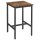 VASAGLE Stehtisch quadratisch Spanplatte braun 60,0 x 60,0 x 92,0 cm, 1 St.
