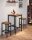VASAGLE Stehtisch quadratisch Spanplatte braun 60,0 x 60,0 x 92,0 cm, 1 St.