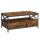 VASAGLE Couchtisch rechteckig Spanplatte braun 100,0 x 55,0 x 45,0 cm, 1 St.