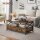 VASAGLE Couchtisch rechteckig Spanplatte braun 100,0 x 55,0 x 45,0 cm, 1 St.
