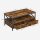 VASAGLE Couchtisch rechteckig Spanplatte braun 100,0 x 55,0 x 45,0 cm, 1 St.