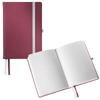 LEITZ Notizbuch Style DIN A5 kariert, granat rot...