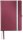 LEITZ Notizbuch Style DIN A5 kariert, granat rot Hardcover 160 Seiten