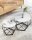 VASAGLE Couchtische-Set rund Spanplatte weiß, 2 Set