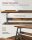 VASAGLE Couchtisch rechteckig Spanplatte braun 95,0 x 60,0 x 48,0 / 62,0 cm, 1 St.