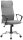 SONGMICS Bürostuhl, OBN034G01 Stoff grau, Gestell silber