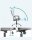 SONGMICS Bürostuhl, OBN034G01 Stoff grau, Gestell silber