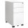 SONGMICS Rollcontainer weiß 3 Auszüge 30,0 x 46,0 x 59,2 cm
