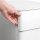 SONGMICS Rollcontainer weiß 3 Auszüge 30,0 x 46,0 x 59,2 cm