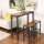 VASAGLE Bistrotisch rechteckig Spanplatte braun 120,0 x 40,0 x 100,0 cm, 1 St.