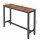 VASAGLE Bistrotisch rechteckig Spanplatte braun 120,0 x 40,0 x 100,0 cm, 1 St.