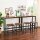 VASAGLE Bistrotisch rechteckig Spanplatte braun 120,0 x 40,0 x 100,0 cm, 1 St.