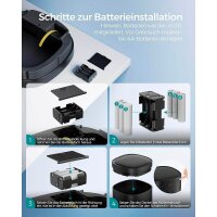 SONGMICS Mülleimer 50,0 l schwarz