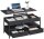 VASAGLE Couchtisch rechteckig Spanplatte schwarz 100,0 x 50,0 x 48,0 - 63,0 cm, 1 St.