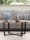 VASAGLE Couchtisch rund Spanplatte braun 88,0 x 88,0 x 47,0 cm, 1 St.