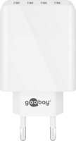 goobay Ladeadapter weiß, 30 Watt