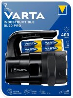VARTA INDESTRUCTIBLE BL20 Pro LED Handscheinwerfer schwarz 15,0 cm, 400 Lumen, 4 W, 1 St.
