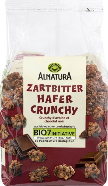 ALNATURA Bio Zartbitter Hafer Crunchy Müsli 375,0 g