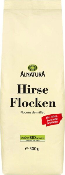 ALNATURA Bio Hirseflocken 500,0 g, 1 St.