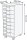 PAPERFLOW Bürowagen grau 28,8 x 35,0 x 74,5, ohne Rollen 69,0 cm