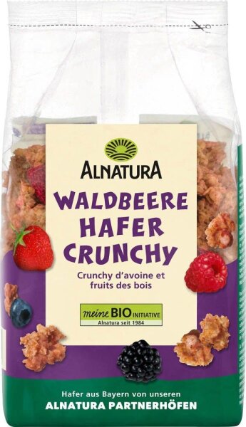 ALNATURA Bio Waldbeere Hafer Crunchy Müsli 375,0 g, 1 St.