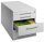 HAMMERBACHER Solid TC30 Rollcontainer lichtgrau 4 Auszüge 42,8 x 80,0 x 51,2 cm
