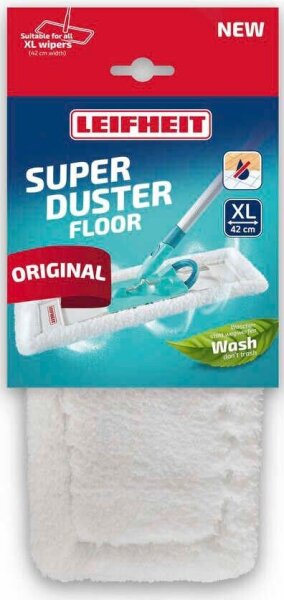 LEIFHEIT Profi static plus Wischbezug für Bodenwischer Polyester 40 °C waschbar, 1 St.