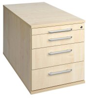 HAMMERBACHER Solid TC30 Rollcontainer ahorn 4...