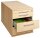HAMMERBACHER Solid TC30 Rollcontainer ahorn 4 Auszüge 42,8 x 80,0 x 51,2 cm