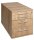 HAMMERBACHER Solid TC30 Rollcontainer nussbaum 4 Auszüge 42,8 x 80,0 x 51,2 cm