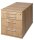 HAMMERBACHER Solid TC30 Rollcontainer nussbaum 4 Auszüge 42,8 x 80,0 x 51,2 cm