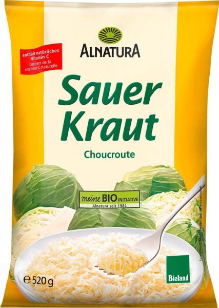 ALNATURA Bio Sauerkraut 520,0 g, 1 St.