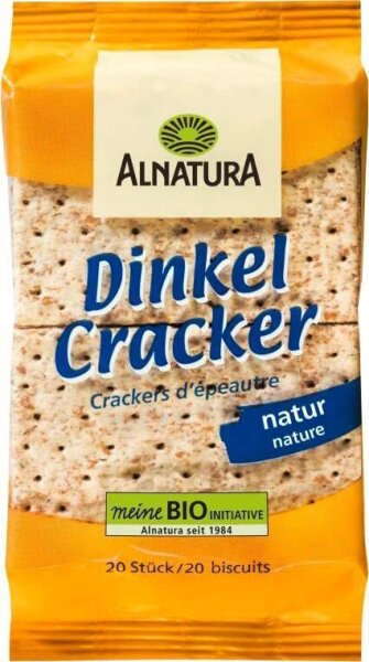 ALNATURA Bio Dinkel Cracker natur 100,0 g, 1 St.