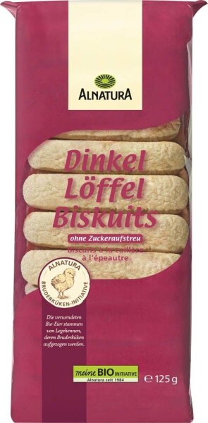 ALNATURA Bio Löffelbiskuits Kekse 125,0 g, 1 St.