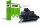 KMP H-T228  schwarz Toner kompatibel zu HP 81X (CF281X)