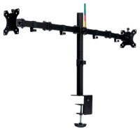 Kensington Monitor-Halterung SmartFit Ergo Dual K55409WW schwarz für 2 Monitore, Tischklemme, Tischbohrung
