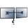Kensington Monitor-Halterung SmartFit Ergo Dual K55409WW schwarz für 2 Monitore, Tischklemme, Tischbohrung
