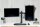 Kensington Monitor-Halterung SmartFit Ergo Dual K55409WW schwarz für 2 Monitore, Tischklemme, Tischbohrung