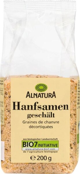 ALNATURA Bio Hanfsamen 200,0 g, 1 St.