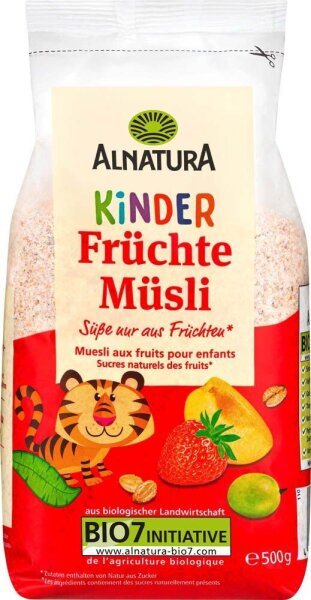 ALNATURA Bio Kinder Früchte Müsli 500,0 g, 1 St.
