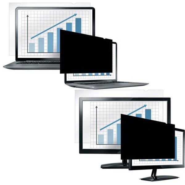 Fellowes PrivaScreen Display-Blickschutzfolie für 61,0 cm (24,0 Zoll)